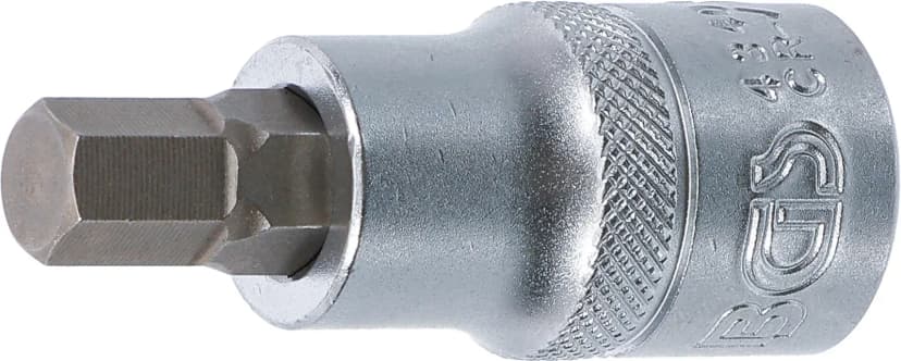 Nasadni ključ z bitom, 12.5 mm (1/2"), notranji šestrob 9 mm