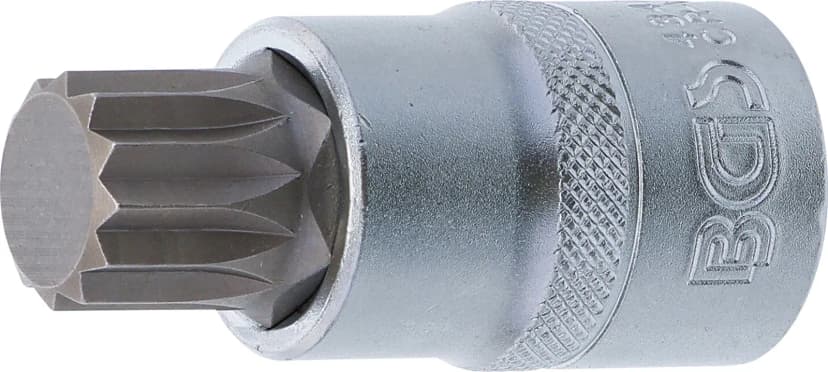 Nasadni ključ z bitom, pogon 12.5 mm (1/2"), zobati profil (za XZN) M18