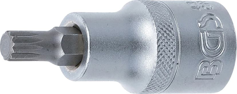 Nasadni ključ z bitom, pogon 12.5 mm (1/2"), zobati profil (za XZN) M8