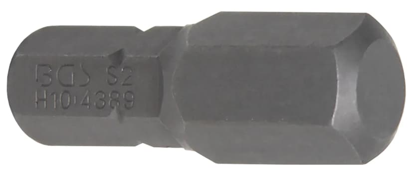 Bit, dolžina 30 mm, pogon 8 mm (5/16"), notranji šestrob 10 mm