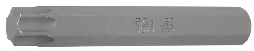 Bit, dolžina 75 mm, pogon 10 mm (3/8"), T-profil (za Torx) T55
