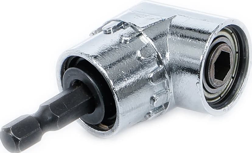 Kotno držalo za bite, pogon 6.3 mm (1/4"), notranji šestrob 6.3 mm (1/4")