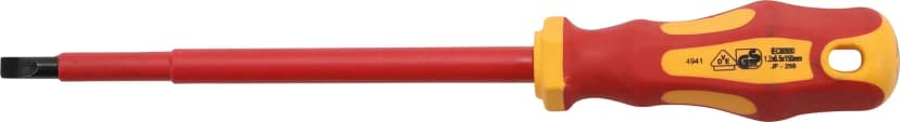 VDE izvijač, ploski SL 6.5 mm, dolžina rezila 150 mm