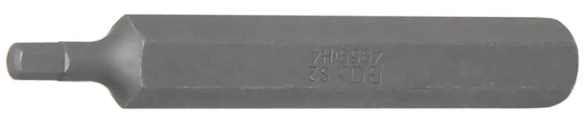Bit, dolžina 75 mm, pogon 10 mm (3/8"), notranji šestrob 4 mm