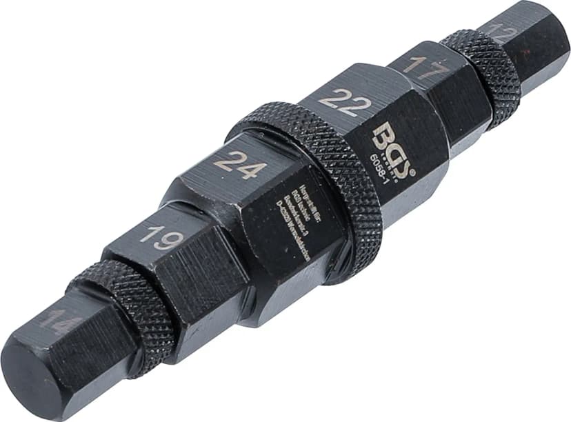Posebni nasadni ključ za motorna kolesa, 10 mm (3/8"), 12 - 24 mm