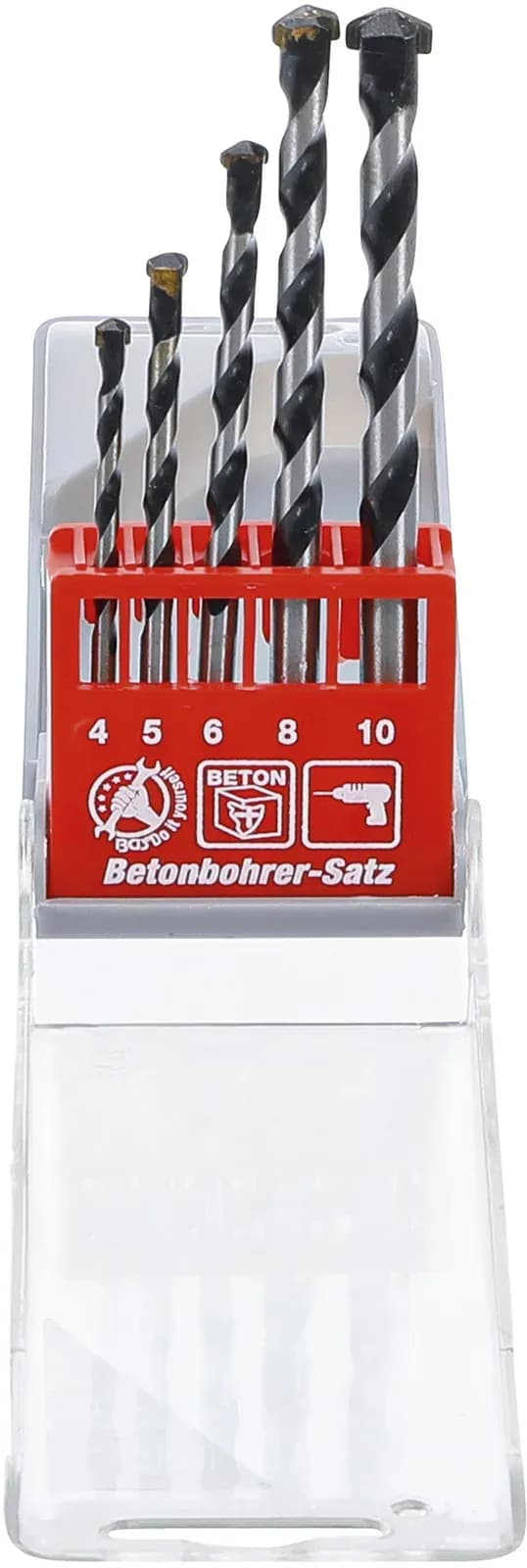 Set svedrov za beton, 4 - 10 mm, 5-delni