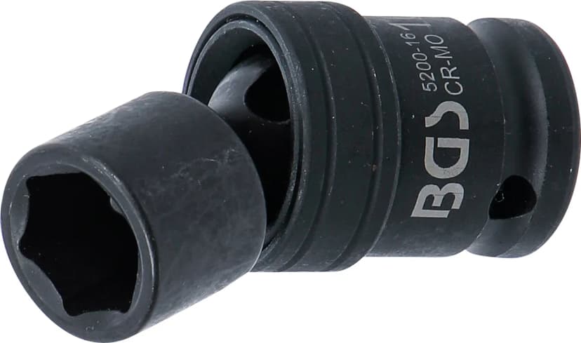 Udarni nasadni ključ s krogličnim zglobom, pogon 12.5 mm (1/2"), 16 mm