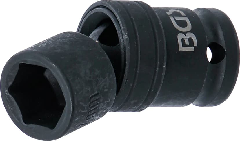 Udarni nasadni ključ s krogličnim zglobom, pogon 12.5 mm (1/2"), 17 mm