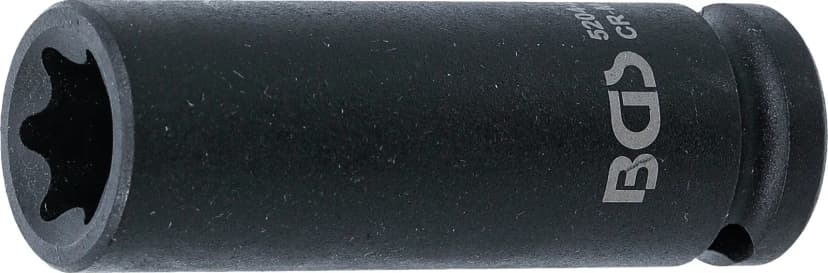 Udarni nasadni ključ E-profil, globok, pogon 12.5 mm (1/2"), E20