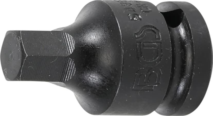 Udarni nasadni ključ z bitom, dolžina 42 mm, pogon 12.5 mm (1/2"), notranji šestrob 11 mm