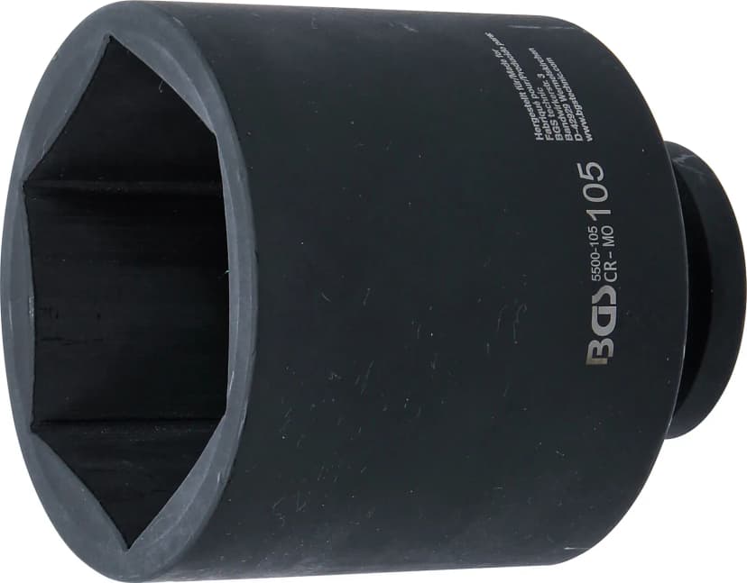 Udarni nasadni ključ, šestrobi, globok, pogon 25 mm (1"), 105 mm