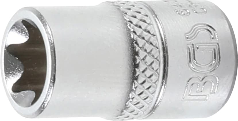 Nasadni ključ, E-profil, pogon 6.3 mm (1/4"), E11