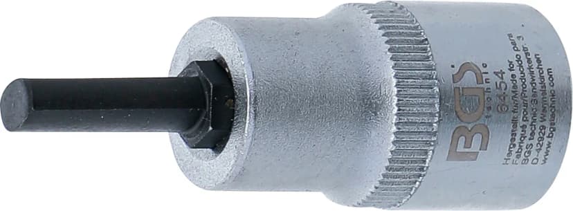 Razpiralni nasadni ključ za objemke vzmetnih nog, pogon 12.5 mm (1/2"), 5 x 7 mm
