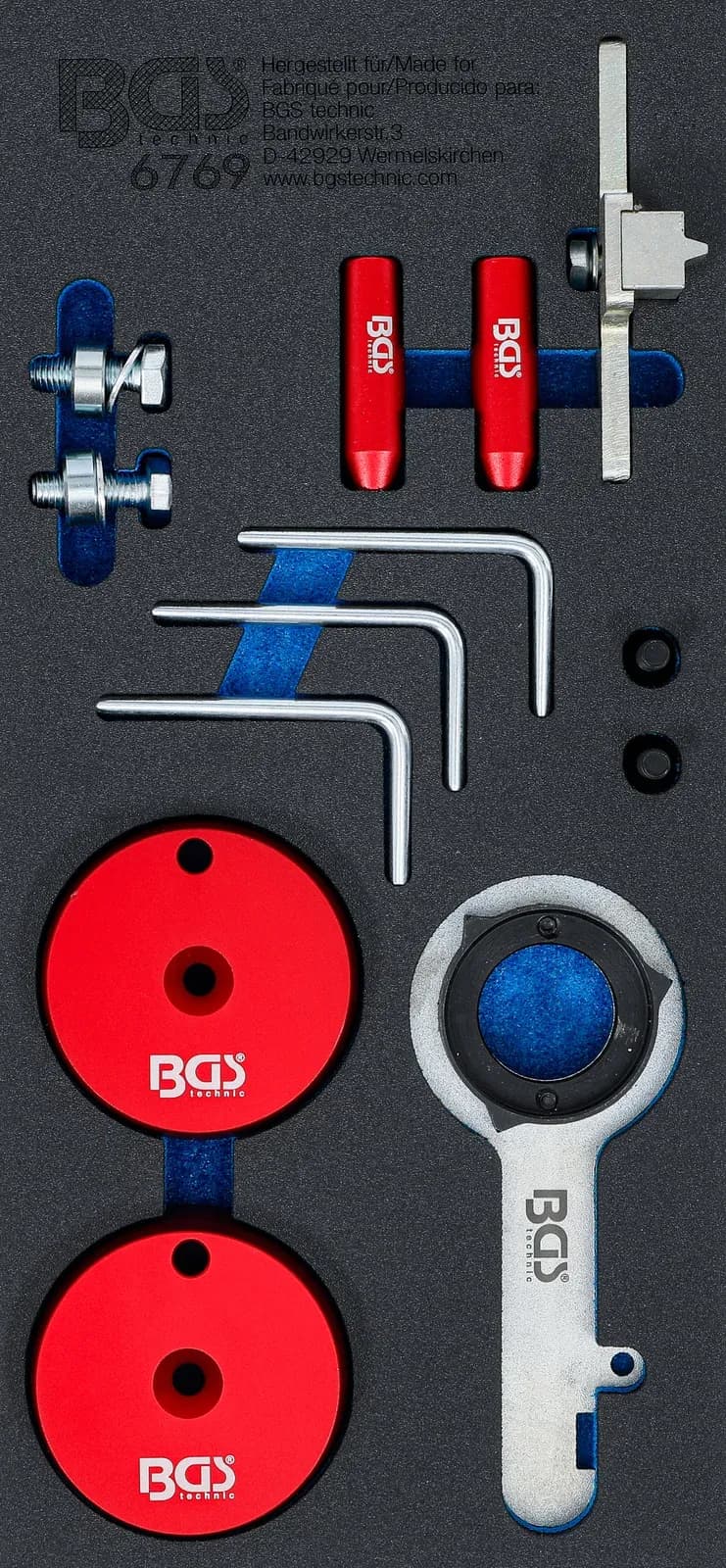 Modul za predal 1/3: set orodja za nastavitev krmiljenja motorja, za Ford 2.0TDCi EcoBlue