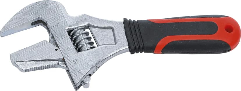 Nastavljivi ključ z mehkim gumijastim ročajem, maks. 38 mm