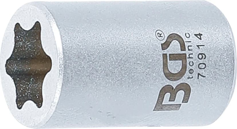 Poseben nasadni ključ, E-profil, pogon 6.3 mm (1/4"), E12, za BMW dvižni mehanizem stekla