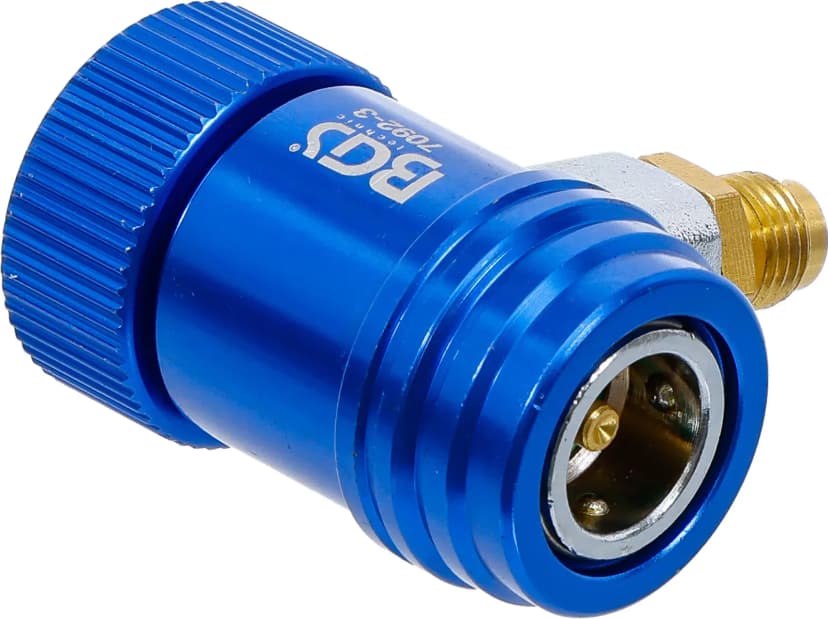 Nizkotlačni adapter za servisno napravo klimatskih naprav, tip R1234YF