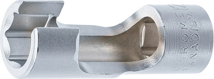 Posebni nasadni ključ, z režo, pogon 10 mm (3/8"), 12 mm