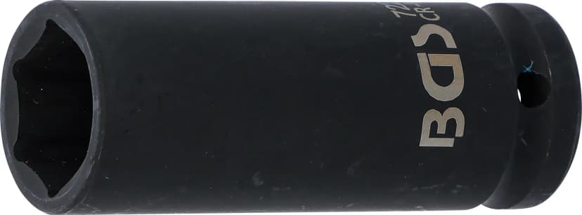 Udarni nasadni ključ, šestrobi, globok, pogon 12.5 mm (1/2"), 21 mm