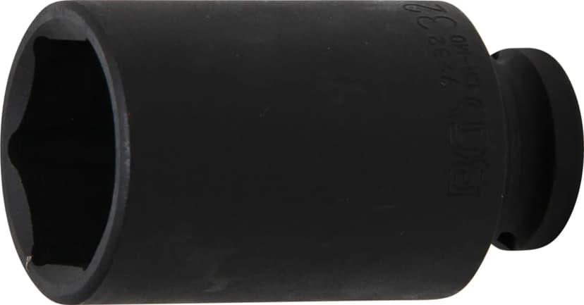 Udarni nasadni ključ, šestrobi, globok, pogon 12.5 mm (1/2"), 32 mm