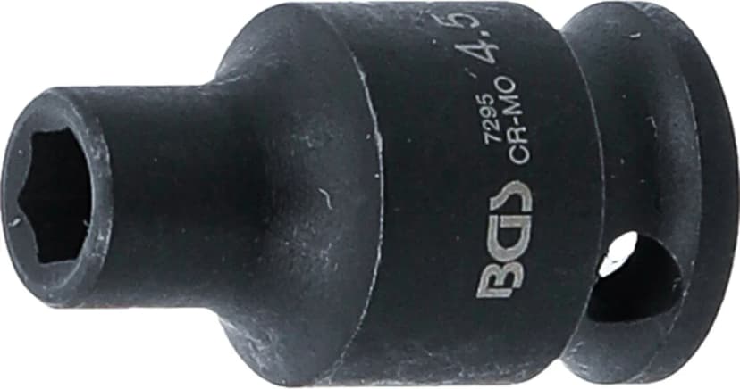 Udarni nasadni ključ, šestrobi, pogon 6.3 mm (1/4"), 4.5 mm