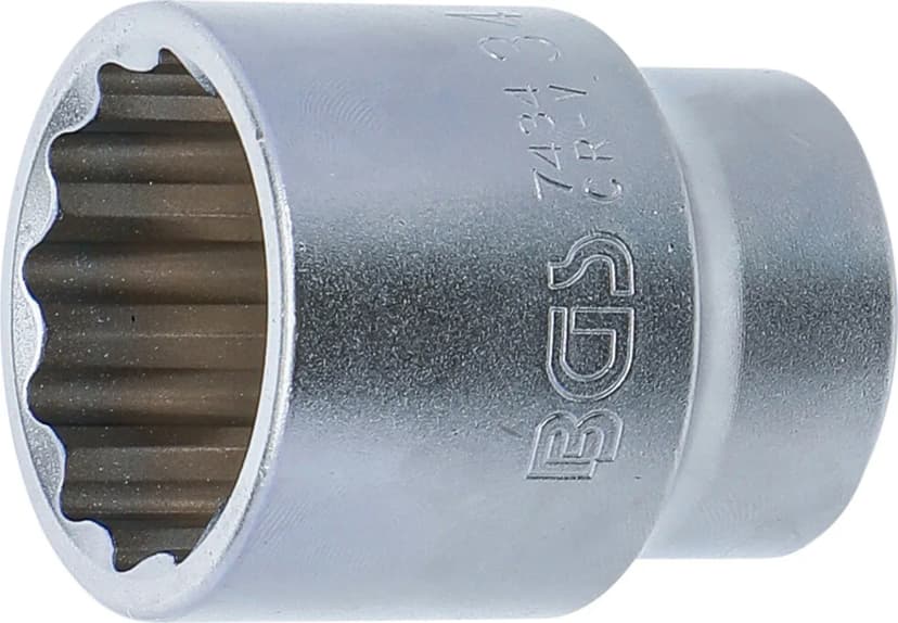 Nasadni ključ, 12-robni, pogon 20 mm (3/4"), 34 mm
