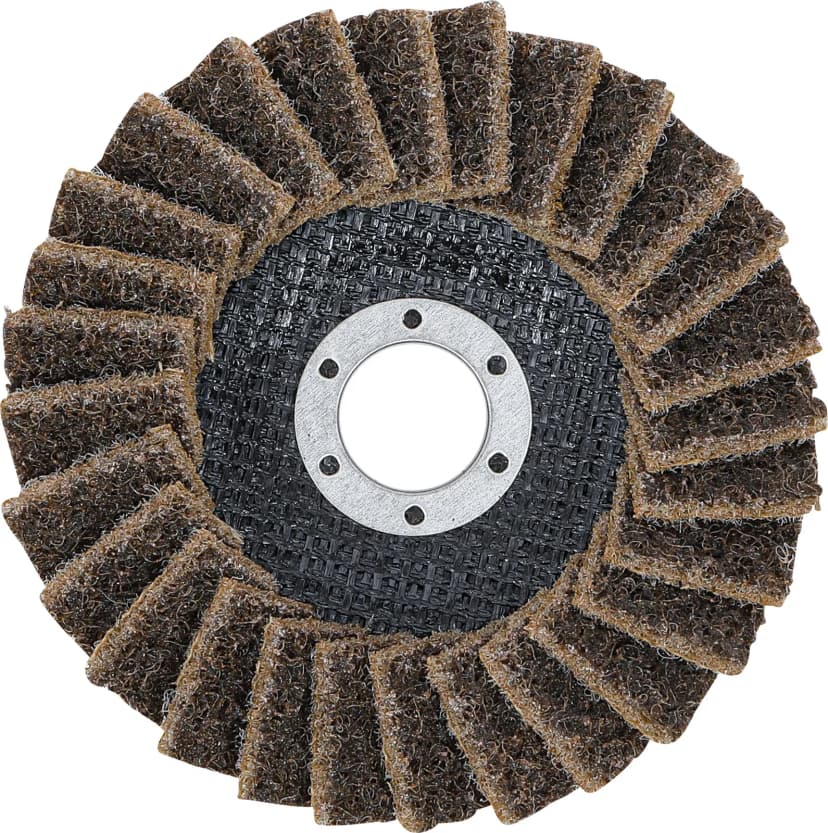 Lamelni brusni disk, flis, Ø 125 mm, zrnatost 80