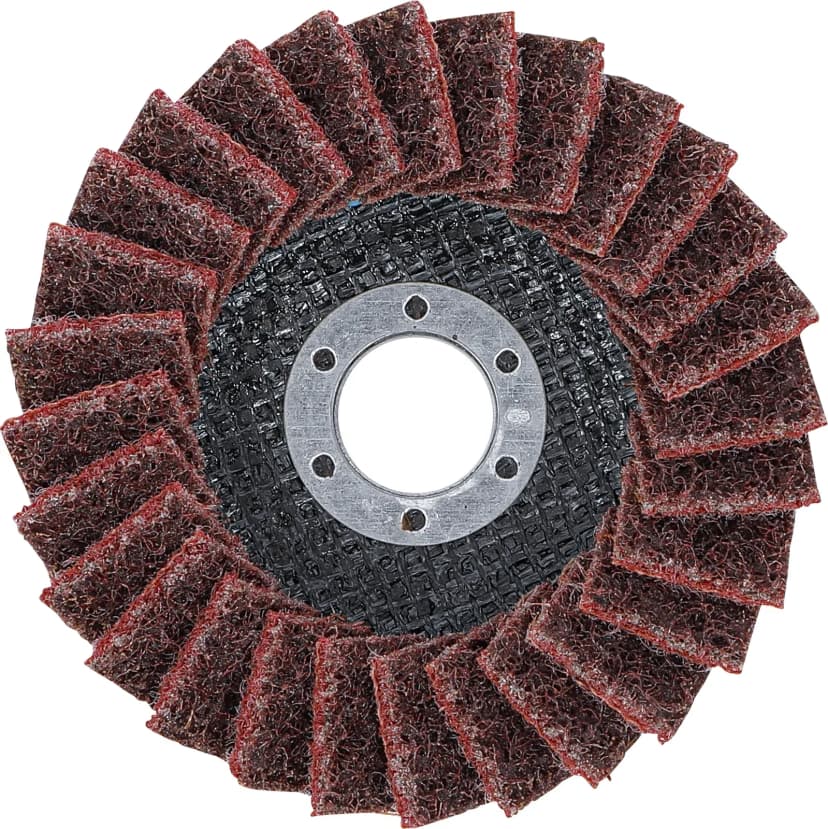 Lamelni brusni disk, flis, Ø 115 mm, zrnatost 120