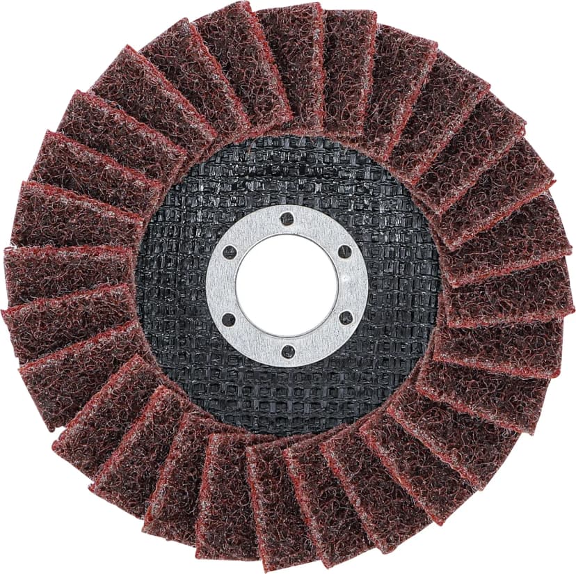 Lamelni brusni disk, flis, Ø 125 mm, zrnatost 120