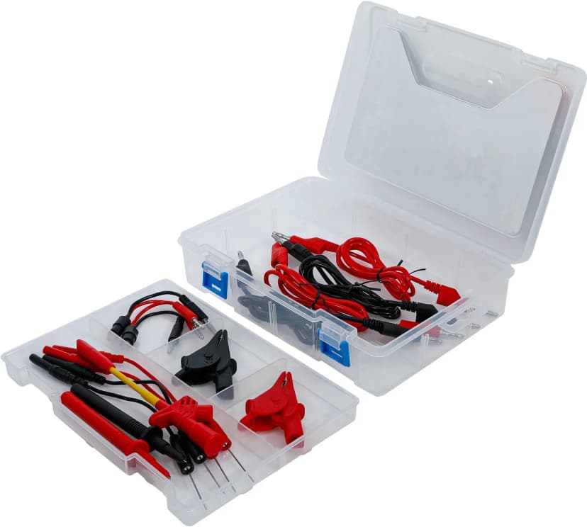 Set dodatkov za merilne kable in tipala, za multimeter, 15-delni