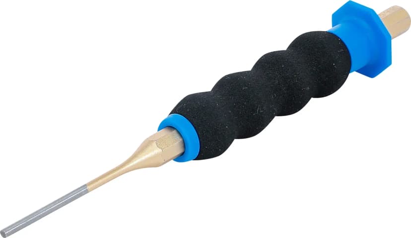 Valjasti izbijač, z zaščito za roke, 180 mm, 3 mm