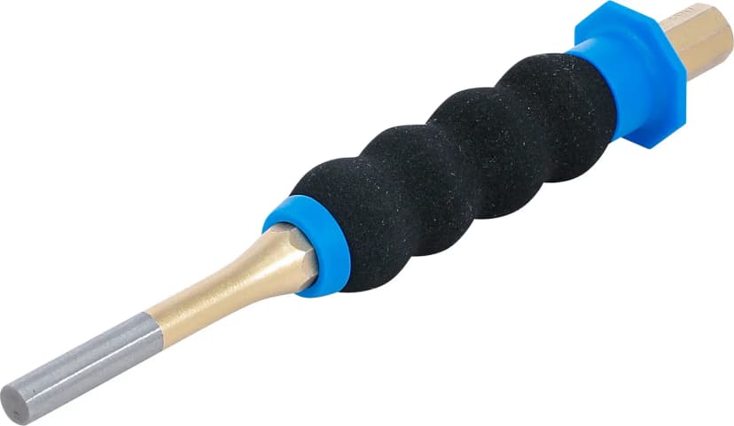 Valjasti izbijač, z zaščito za roke, 180 mm, 8 mm