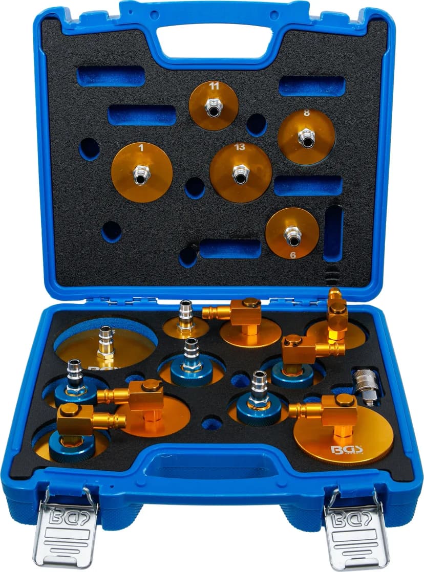 Set adapterjev za odzračevalnik zavor, 17-delni