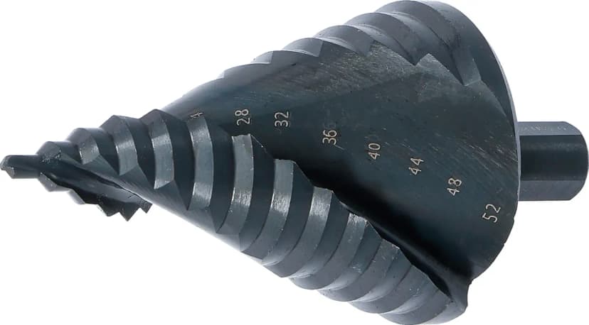 Stopničasti sveder, titan-aluminij nitriran, Ø 4 - 52 mm