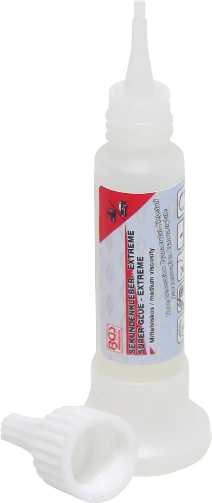 Hitro lepilo, srednja viskoznost, steklenička s stojalom 25 g