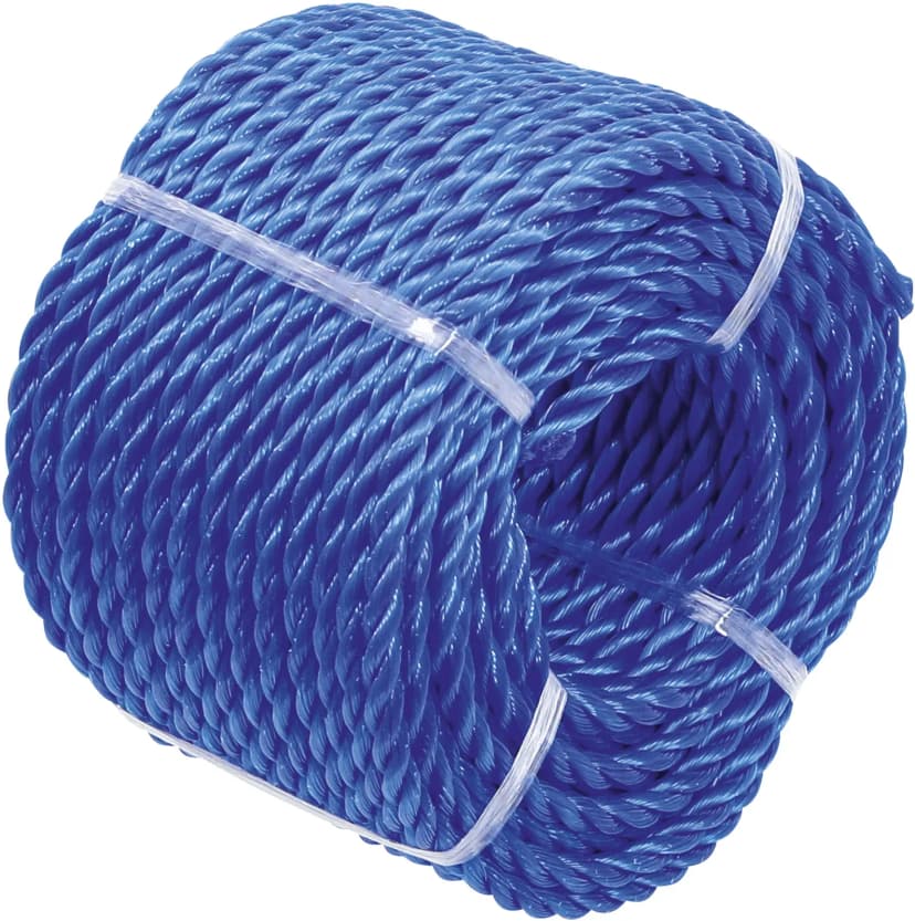 Plastična vrv / večnamenska vrv, 4 mm x 20 m, modra