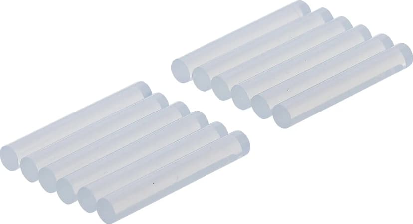 Lepilni vložki, prozoren, Ø 7.5 mm, 50 mm, 12 kosov