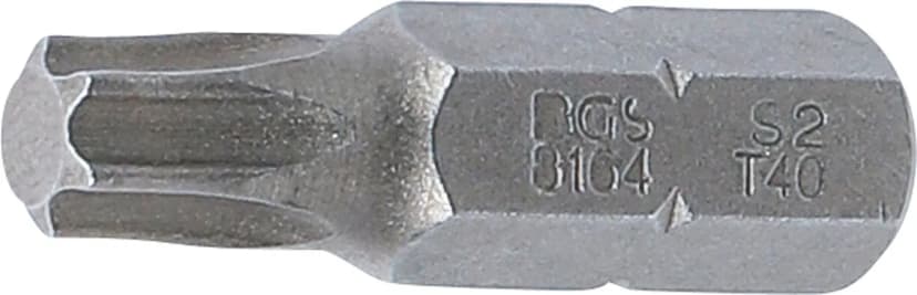 Bit, dolžina 30 mm, pogon 8 mm (5/16"), T-profil (za Torx) T40