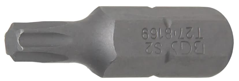 Bit, dolžina 30 mm, pogon 8 mm (5/16"), T-profil (za Torx) T27