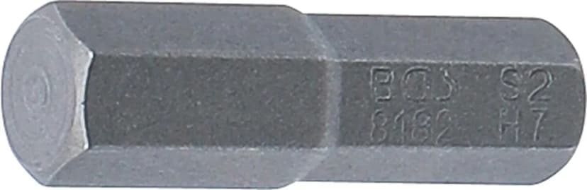 Bit, dolžina 25 mm, pogon 6.3 mm (1/4"), notranji šestrob 7 mm