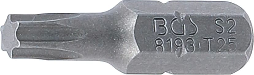 Bit, dolžina 25 mm, pogon 6.3 mm (1/4"), T-profil (za Torx) T25