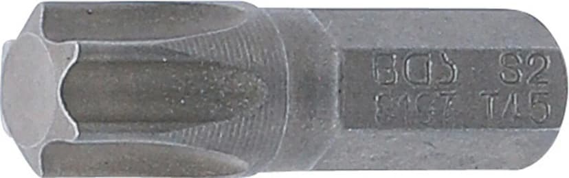 Bit, dolžina 25 mm, pogon 6.3 mm (1/4"), T-profil (za Torx) T45