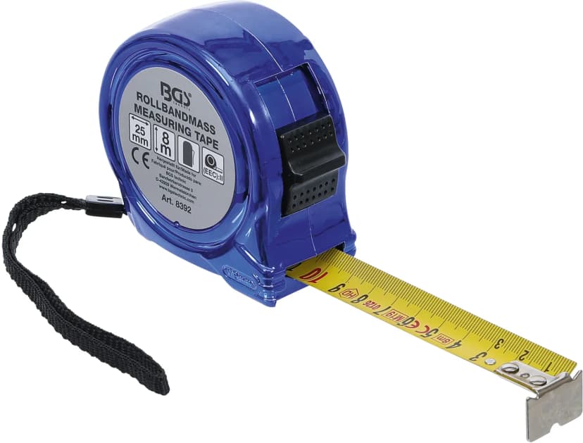 Merilni trak, 25 mm x 8 m