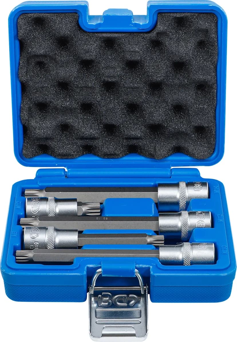 Set nasadnih ključev z biti, pogon 12.5 mm (1/2"), zobati profil (za XZN), 5-delni