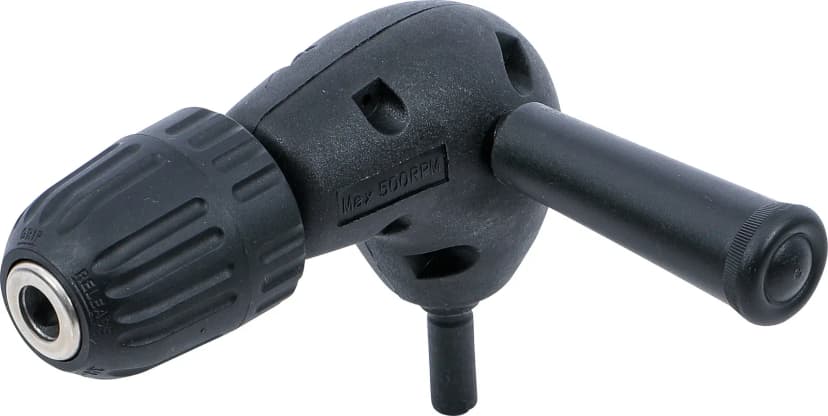 Kotna vrtalna glava z vpenjalno glavo brez ključa, za Ø 0.8 - 10 mm