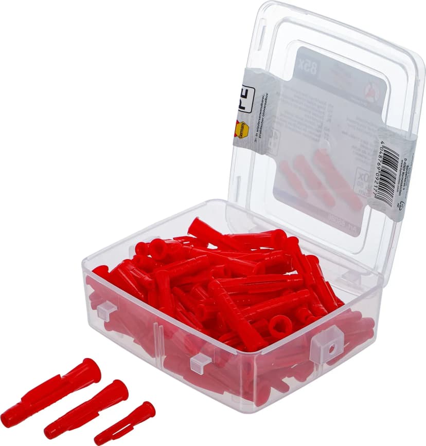 Set sidrnih vložkov za votle stene, Ø 6 - 10 mm, 85-delni