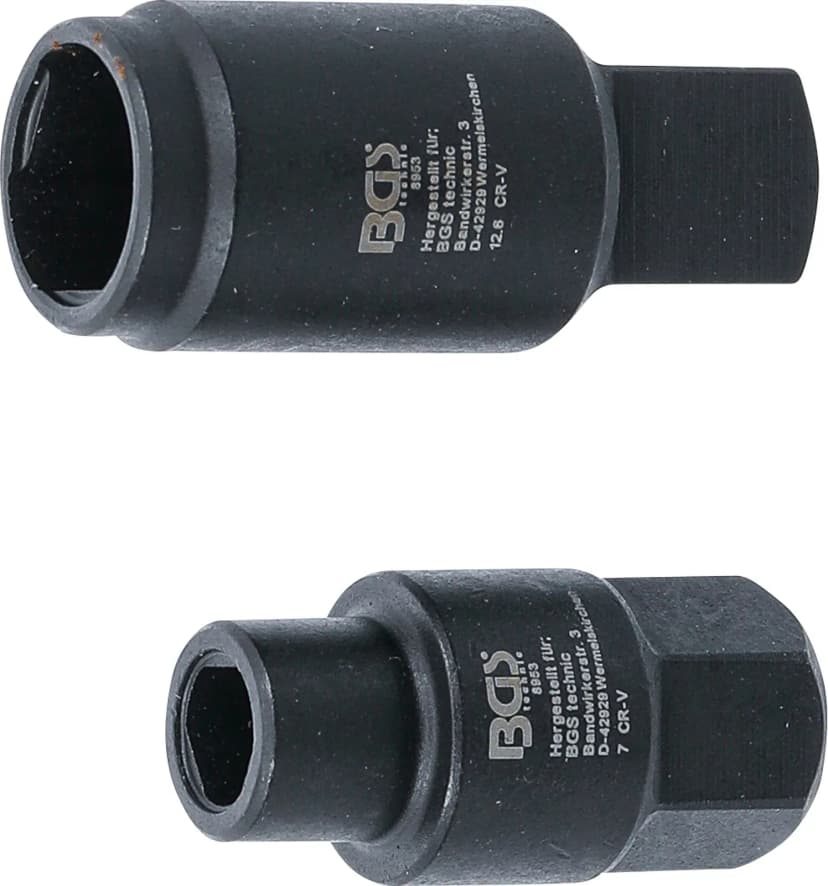 Nasadni ključi za Bosch vbrizgalne črpalke, 3-robi, 7 / 12.6 mm