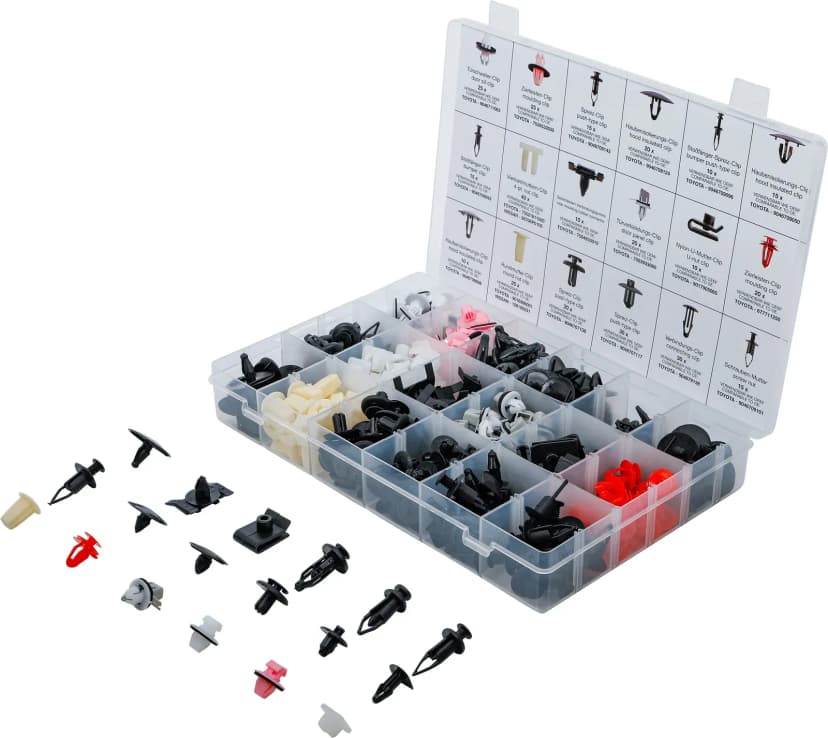 Set avtomobilskih sponk za Toyota, Lexus, 360-delni