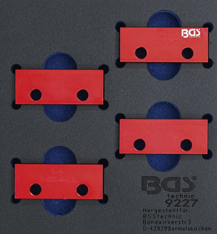 Modul za predal 1/6: set orodij za blokiranje odmičnih gredi, za Alfa Romeo / Lancia 3.0l V6 24V