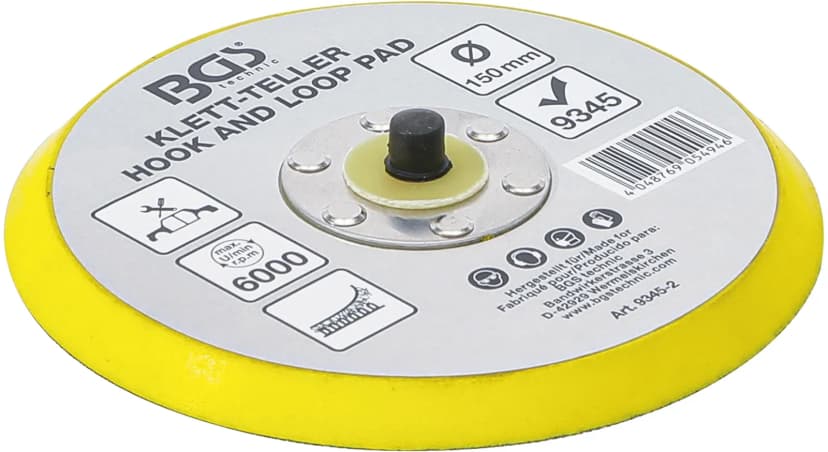 Podloga s sistemom čežkov za BGS 9345, Ø 150 mm